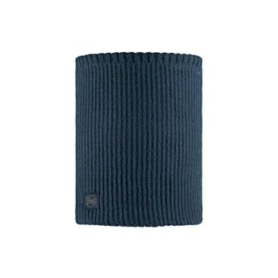 Image of Buff Rutger Steel Blue Knit and Fleece Neckwarmer