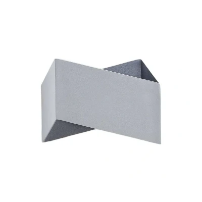 Image of Arcchio Assona wall light, white and silver