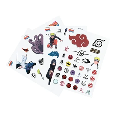 Image of Grupo Erik Naruto Gadget Decals 59 Waterproof &amp; Removable Stickers Laptop Cute for Children Adults Anime Manga