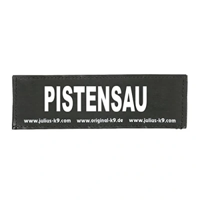 Image of Interchangeable Patches, 1 pair, PISTENSAU, Size: Small, Black
