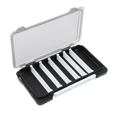 Image of HUANGGG Fish Baits Storage Case with Detachable Compartments Grids Fishing Tackle Box Seal Waterproof