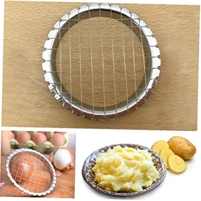 Image of Stainless Steel Egg Slicer Cutter Cut Device Grid for Vegetables Salads Tools Kitchen