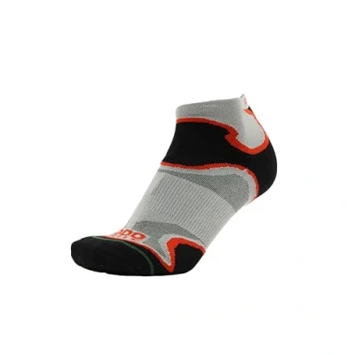 Image of Mens and Women&#039;s 1 Pair 1000 Mile Multi Sport Fusion Socklet Socks Silver / Orange 9 11.5