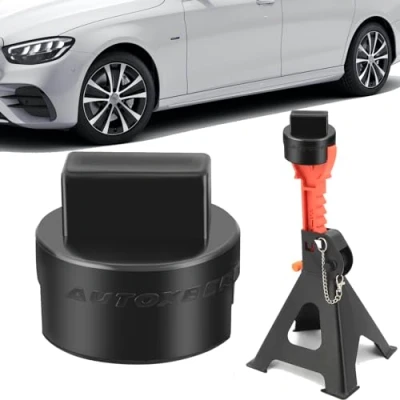Image of Car Jack Stand Adapters Rubber Pad Vehicle Frame Protector For Mercedes Benz A B C E Class COUPE GLS GL M R S W203 W204 W212 W211 W164