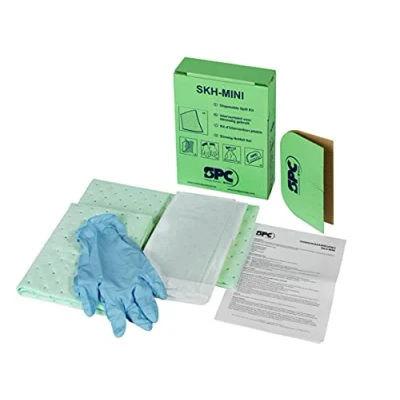 Image of Disposable Anti Pollution Kit for Chemicals, 280mm x 70mm 220mm, Green, Box of 4