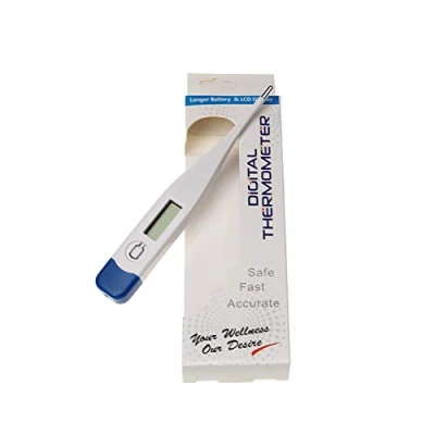 Image of Digital Body Thermometer, Oral Underarm Temperature Thermometer Fast Read Meter for Baby, Adults or Kids