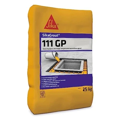 Image of Sika SikaGrout 111 GP General Purpose Shrinkage Compensated Cementitious Grout, 25 kg