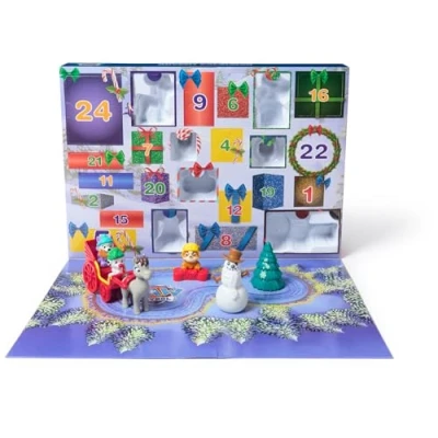 Image of Paw Patrol: 2024 Advent Calendar with 24 Surprise Toys — Figures, Accessories and Kids’ for Boys Girls Aged 3 up