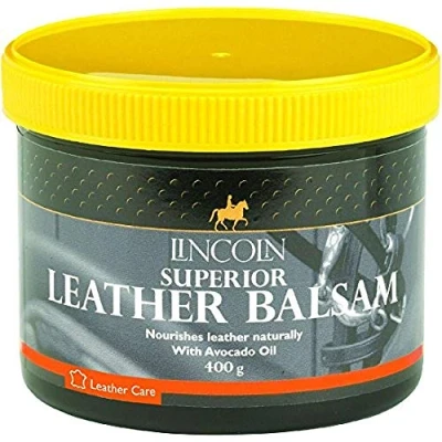 Image of Lincoln Superior Leather Balsam With Free Sponge 400G Nourishing Soap