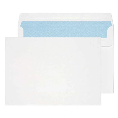 Image of Blake Purely Everyday C5 162 x 229 mm 100 gsm Wallet Self Seal Envelopes (22707) White Pack of 500