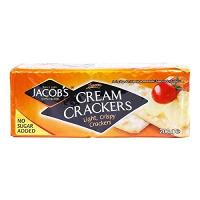 Image of Jacobs Cream Crackers Biscuits 300 G (pack Of 12)
