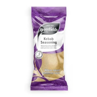 Image of Greenfields Kebab Seasoning 75g, Middle Eastern Spice, Spice Blend