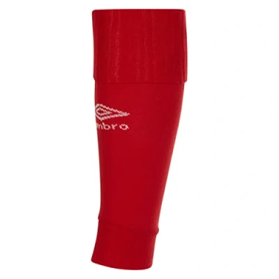Image of Umbro Boys Leg Sleeves (2 UK 7 UK) (Vermillion)