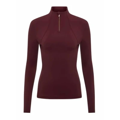 Image of LeMieux Liberte Womens Base Layer Merlot 10