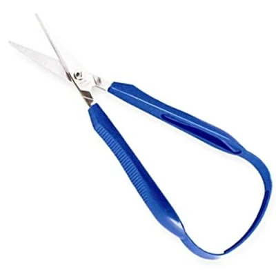 Image of Peta Adult Easi Grip Scissors 45mm Short Pointed Blade Right Handed Great for Children, Kids, Elderly, Disabled Learning to Cut Self Opening, Easy Grip, Non Fatigue