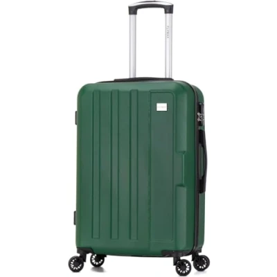 Image of FLYMAX 29&quot; Large Suitcases on 4 Wheels Lightweight Hard Shell Luggage Durable Check in Hold Built 3 Digit Combination 100 Litre