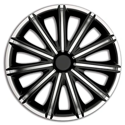 Image of AUTO STYLE Set wheel covers Nero 15 inch silver/black
