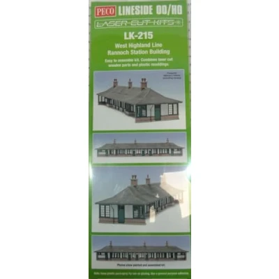 Image of Peco LK 215 West Highland Railway Rannoch Station Building OO Gauge