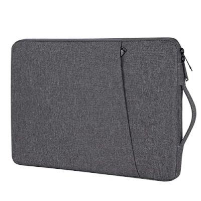 Image of Chelory 16 17 Inch Laptop Sleeve Compatible for Notebook Ultrabook Chromebook HP Lenovo Asus Acer Dell Computer Shockproof Protective Cover Bag Carrying Case, Dark Gray