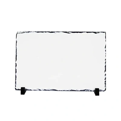 Image of Sublimation Rock Slate Blank Printable 30x20cm Rectangle for Personalised Photo Photograph Printing SH04 Matt 10 Pack