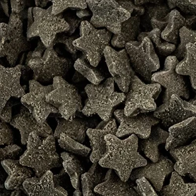 Image of Black 5 Star Sprinkles 30g Bag Edible Cake Decoration Sugar Toppers