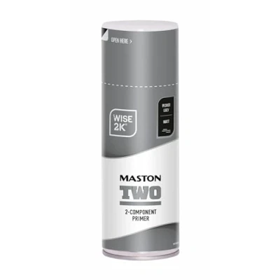 Image of Maston Spray Paint 2K Two Primer Grey Matt 400ml