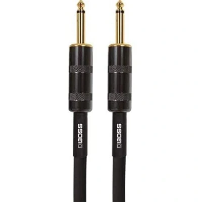 Image of BOSS Bsc 3 Speaker Cable, 14 Awg Copper Core Wire, 1/4 Inch Connectors, Ft/1 M Length.