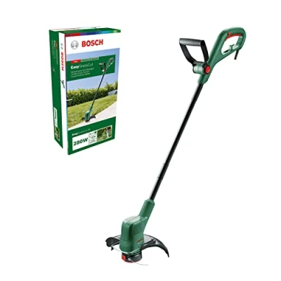 Image of Bosch Electric Grass Trimmer EasyGrassCut 26 (280 Watt, Cutting Diameter Cm, Weight: 2 Kg, in Carton Packaging)