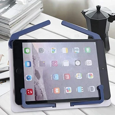 Image of Tabletop Music Stand, Portable Desk Multi Functional Book Adjustable 0 60 Degree Desktop Holder Traning Tackle