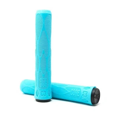 Image of CORE Pro Handlebar Grips, Super Soft 170mm Longneck Universal Cycling Grip fits all Stunt Scooters BMX &amp; Mountain Bikes, Premium comfort Bicycle Handle Teal