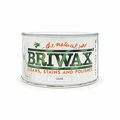 Image of Briwax wax Polish Clear 370g Recognised as The best furniture throughout world