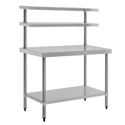 Image of Vogue Stainless Steel Prep Station 1200x600mm