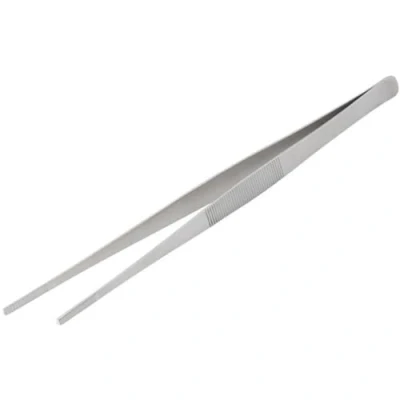 Image of Utopia Stainless Steel Cocktail Tweezers 10inch / 25cm, F96000, Single