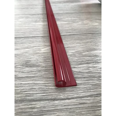 Image of KederUk Campervan Motorhome Caravan Awning Rail C Channel Powder Coated Salsa Red Various Sizes (120 cm)