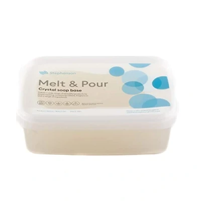 Image of Melt and Pour Soap Base Crystal High Clarity Vanilla Stable 1Kg