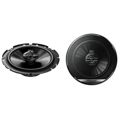 Image of Pioneer TS G1730F 17cm 3 way Coaxial Speakers (300W), Black
