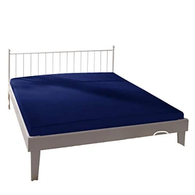 Image of Bassetti 922250 137 Marine Cotton/Elastane Fitted Sheet 180 x 200 cm / 220