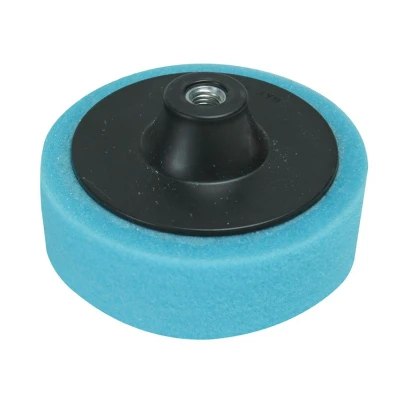 Image of Silverline M14 Foam Polishing Head 150mm Medium Blue