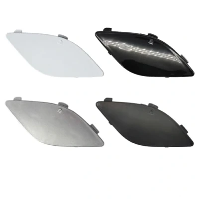 Image of Vuzmode for Mercedes, W207 Car Front Bumper Tow Hook Cover Cap Black, Benz, E Class Coupe E260 E300 E320 E350 E400 2078850123 Vehicle Eye Cover(Black)