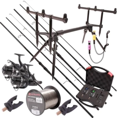 Image of Ultimate Adventure Carp Set 12ft fishing combo