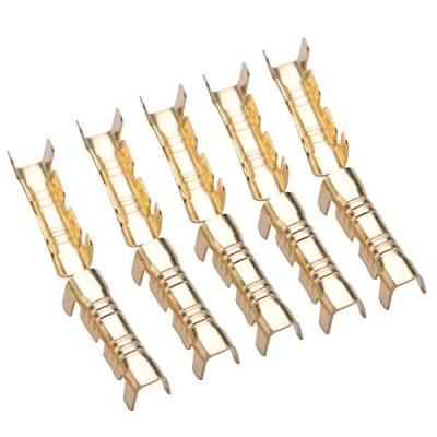 Image of Oumefar Compact Brass Wiring Terminal U Shape Cable Wire Spade Quick Connect Crimp 100pcs/set for Lines of 0.5 1.5m SquareFastening parts