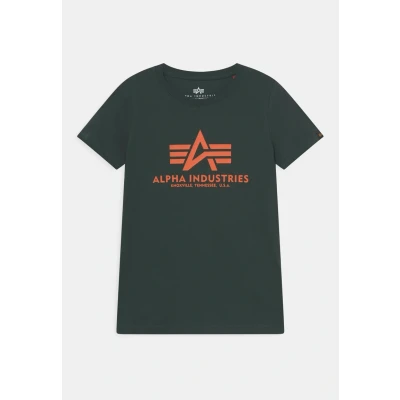 Image of Alpha Industries Unisex Kid&#039;s Basic Teens T Shirt, Dark Petrol, 12 Years