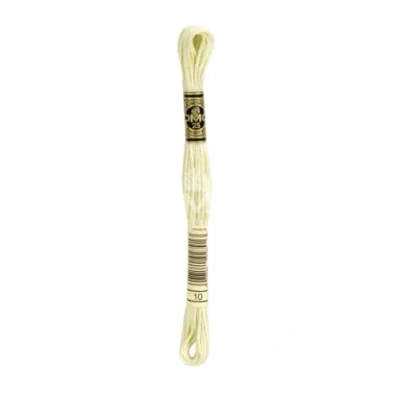Image of DMC 117MC 0010 Embroidery Floss Cotton Green/Yellow 8m