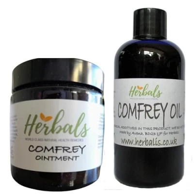 Image of Comfrey Cream Oil Bones Knitbone Little Goes Long Way (120ml Cream)