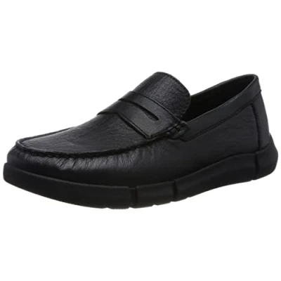 Image of Geox u adacter m Wide Moccasin, Black, 6 UK