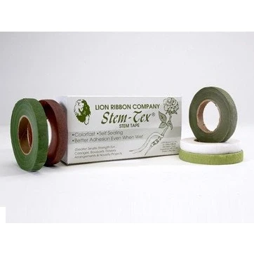 Image of Stemtex Stem Flower Tape Brown 13 Millimetre x 27.5 Metre 1 Roll