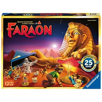 Image of Ravensburger Faraon 25th Anniversary Board Game 1 to 5 Players Ideas 7+ Years