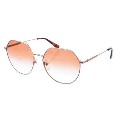 Image of Longchamp Womens Sunglasses LO154S Brown Metal One Size