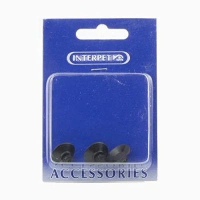 Image of Interpet Replacement Sucker Set for PF Filter Bracket, Model Mini, 3 Pieces