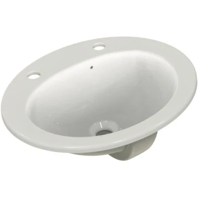 Image of Ideal Standard Sandringham 21 2 Tap Hole Counter Top Basin 500mm E895401